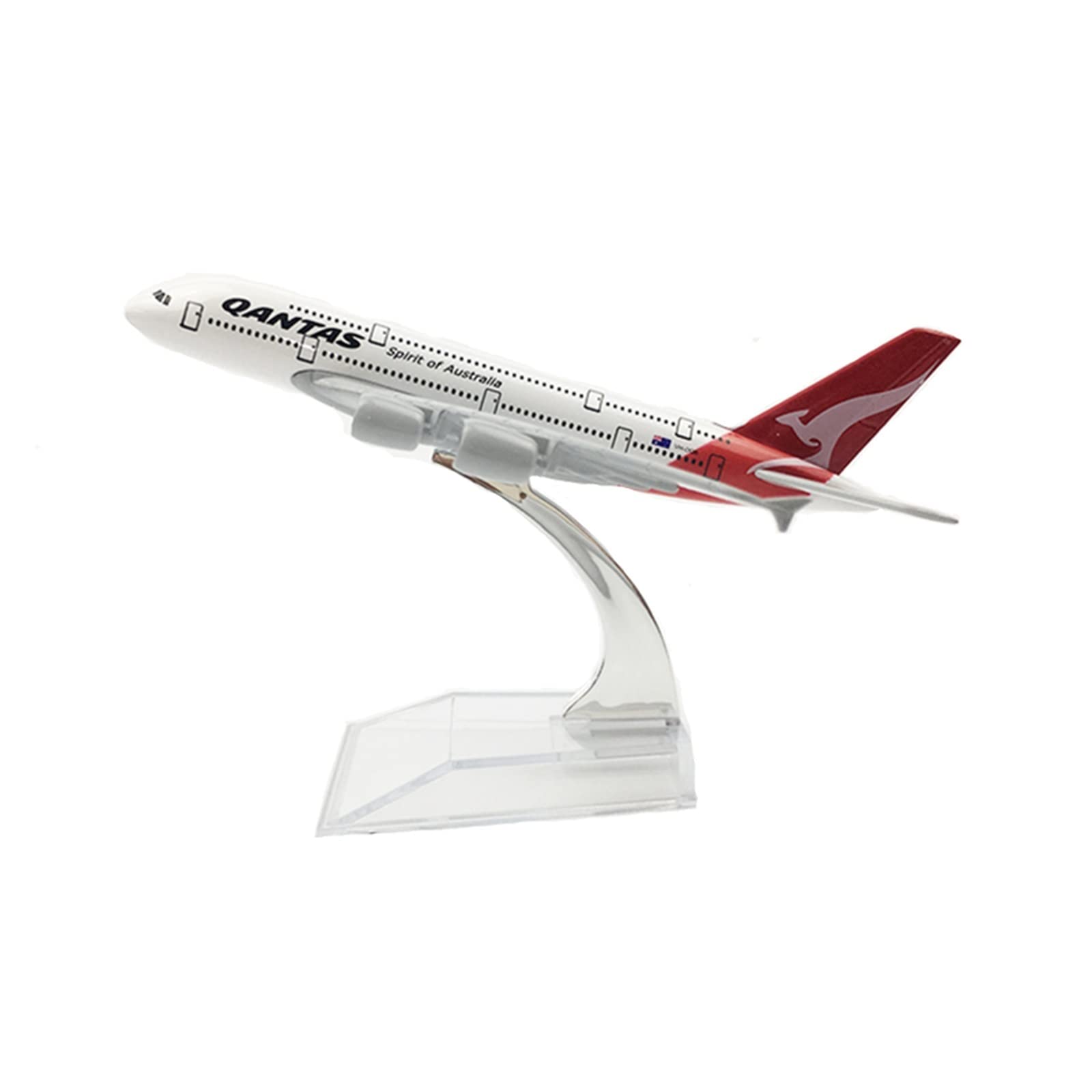 Vantor ZWCHGJ 16cm pasuje do Airbus A380 lotnictwo stop metali model samolotu ozdoba prezent kolekcjonerski zestaw Hobby Playgame