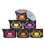 KamaSutra świeca do masażu Tahitian Sandalwood (tahitańskie drzewo sandałowe), 1 opakowanie (1 x 170 g)
