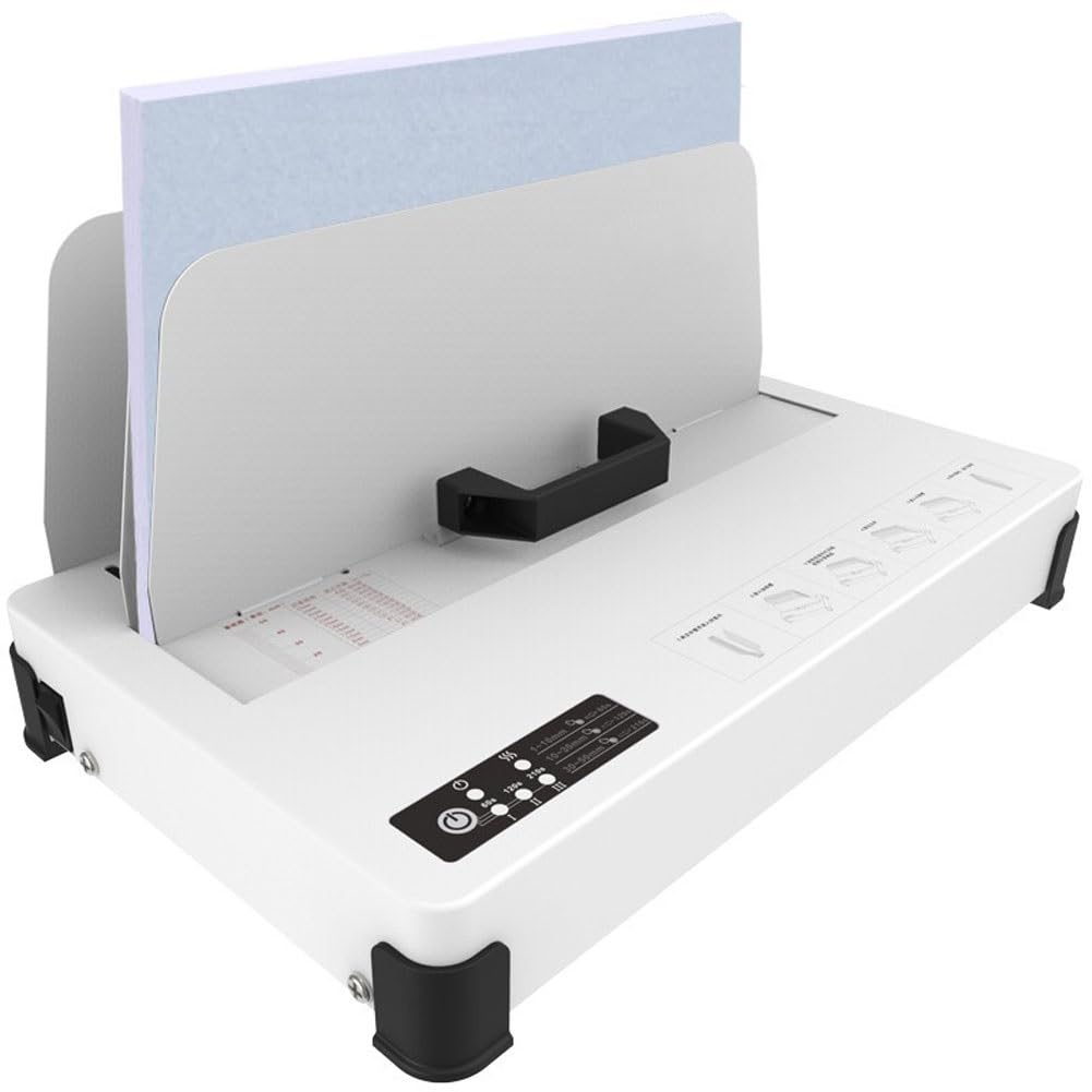 Machine à relier thermofusible automatique 50mm avec poinçonnage manuel de papier