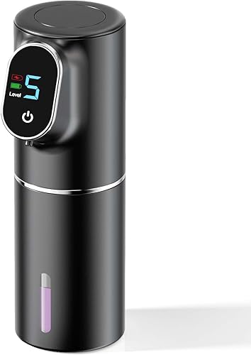 Miniatura 7 de Dispensador de jabón de manos, dispensador de jabón sin contacto para baño, cocina, automático, manos libres, recargable, 5 niveles ajustables,