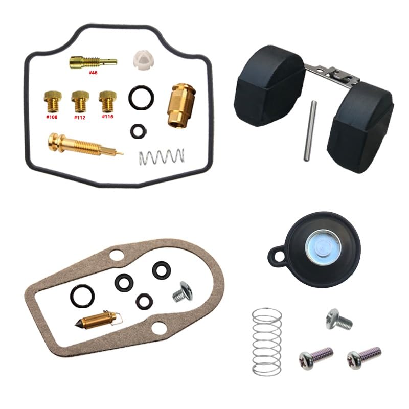 Kit réparation carburateur SRX400 anti-fuite avec flotteur et gicleurs en laiton