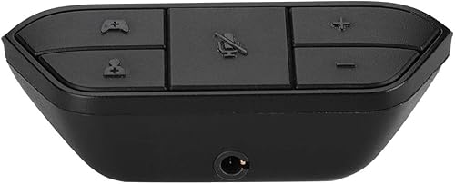 Miniatura 4 de Sonew Adaptador de auriculares estéreo para uno, convertidor de auriculares con control de juego y sincronización de sonido estéreo