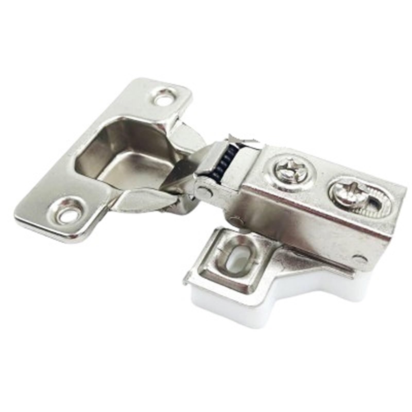 Kdhcvkz Soft No Overlay 10Pcs Cabinet Hinge Regular Furniture Hinge(Soft No Overlay)