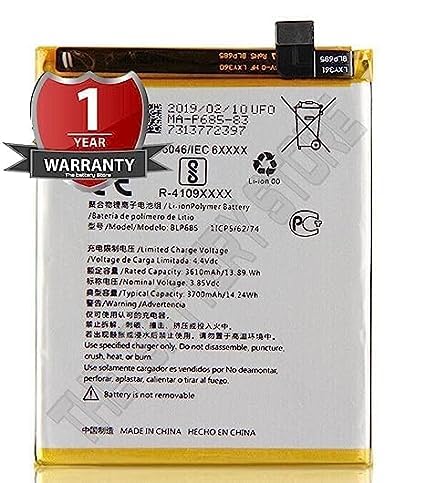 OH-BOX® Batteria Compatibile Con OnePlus 6T E 7 (BLP685) – 3610 MAh