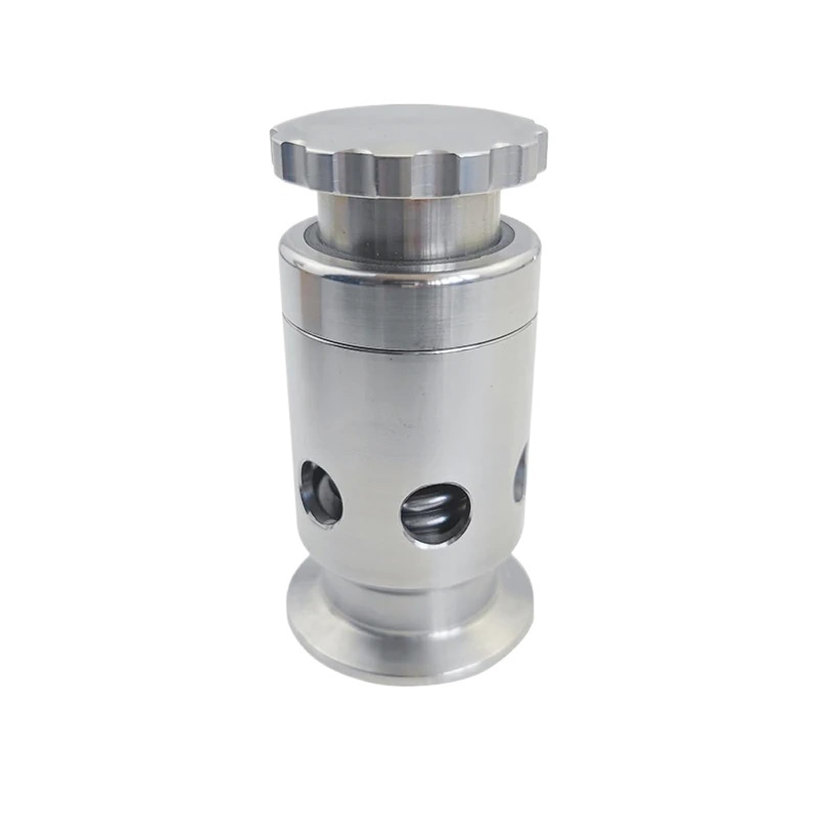 QRUYHBAJU 1.5" Tri Clamp Adjustable Pressure Relief Valve Ferrule OD 50.5mm
