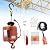 3-in-1 Electric Hoist Winch, 440lbs Portable Winch Crane with Wire and Wireless Remote Control, 110 Volt Power Electric Hoist 62ft Lifting Height for Lifting Small Engines, Bicycles, Groceries