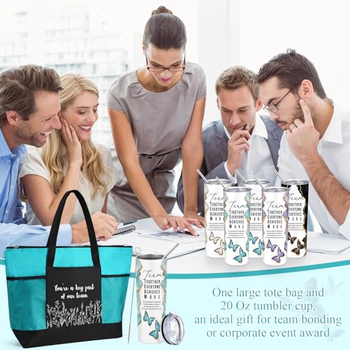 Set de regalo 2 piezas Buryeah vaso y bolso tote verde miniatura 6