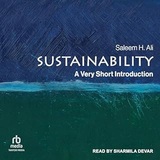 Sustainability Audiolibro Por Saleem H. Ali arte de portada