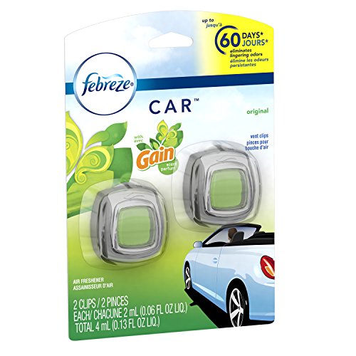 Image of Febreze Car Vent Clips Air Freshener - Gain Original - 2 ct