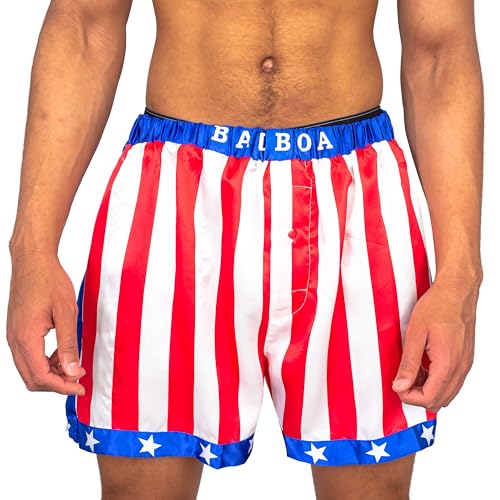 Balboa Apollo Movie Boxing American Flag Shorts for Men's & Women's4