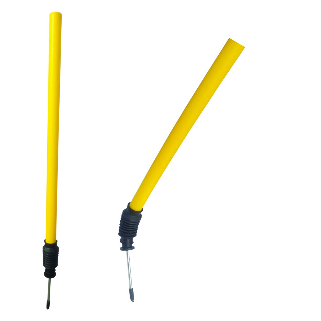 Kitsaws Sports PVC Plastic Cricket Stump with Rubber Base (Pack of 4) (Yellow) (B07P818Y4Y) Amazon Price History, Amazon Price Tracker