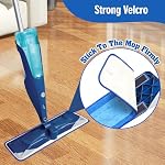 4 Pack Microfiber Cleaning Pads Compatible with Bona Mops, Safe for Hardwood and Hard-Surface Floors, Washable, Reusable - Image 4