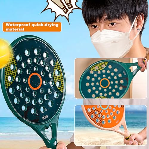 Set de 2 Raquetas de Tenis de Playa con Pelota miniatura 4