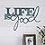 Lavish Home Metal Cutout-Life is Good Wall Sign-3D Word Art Home Accent Decor-Perfect for Modern Rustic or Vintage Farmhouse Style
