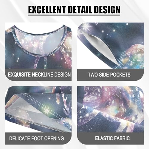 senya Short Sleeve Pajamas Sets Summer Cotton Sleepwear Bright Elk4