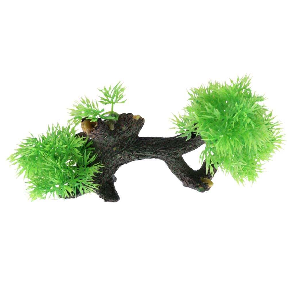 SECRET DESIRE Pets Products Resin+Pp Artificial Plants Grass for Fish Tank Aquarium Ornament Plant Driftwood #1 (B0D4LQWKST) Amazon Price History, Amazon Price Tracker