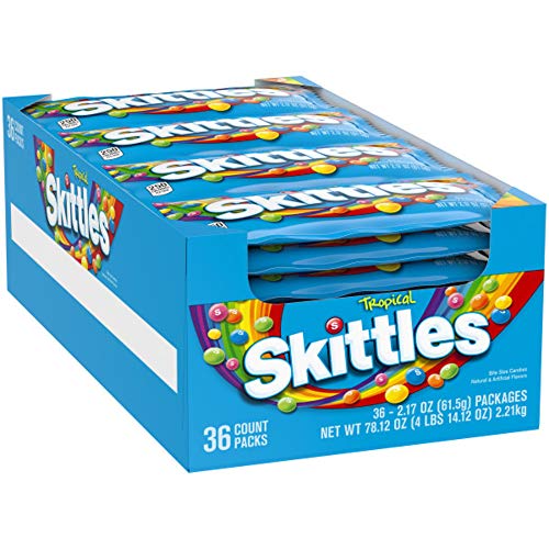 Skittles Tropical Candy, 2.17 ounce, 36 count