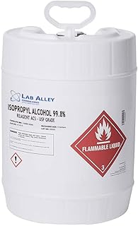 Isopropanol, USP Grade, 99.8%, 5 Gallons