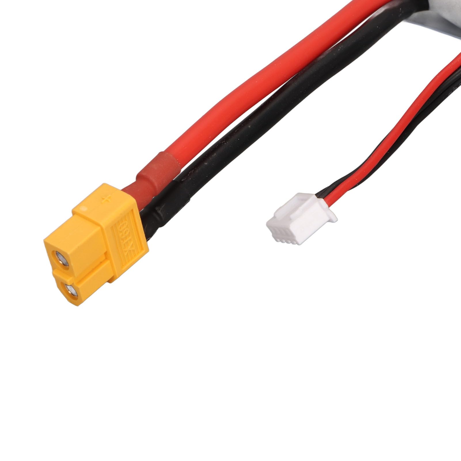 Dilwe Batteria LiPo RC 11,1 V 35C 2600 MAh 3S, Batteria LiPo Ad Alta Potenza con Spina di Bilanciamento XH, per FPV Racing Drone Quadcopter RC Aereo Elicottero Barca (XT60)