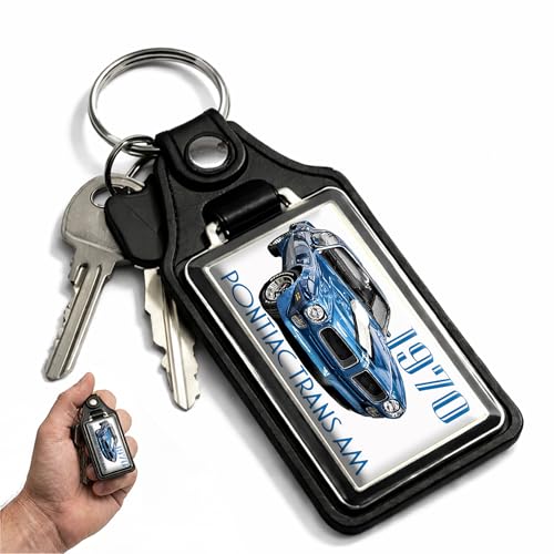 Image of Brotherhood Car Key Chain for Trans Am Firebird - Classic Models Keychain for Men and Women Gift Key Ring