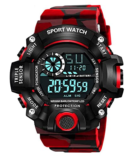 pass pass Digital Dial Mens & Boys Sports Watch with Silicone Band - PS-1001 (B09KQ3RHZP) Amazon Price History, Amazon Price Tracker