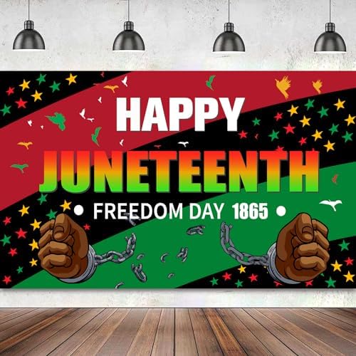 African-american Independence Day. Juneteenth Freedom Day Greeting Banner D Rendering Image319649883