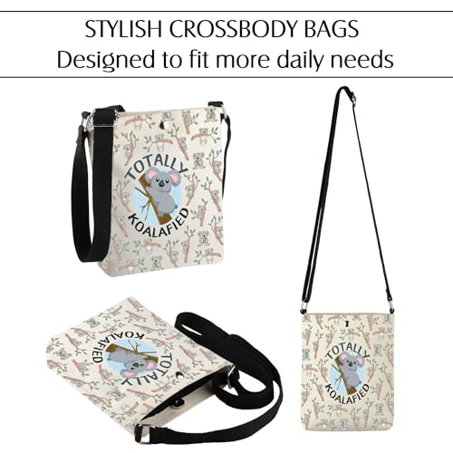 Koala Bear Gifts For Koala Lover Totally Koalafied Crossbody Bag Australian Wildlife Gift4