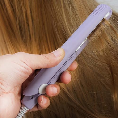 Mini plancha para cabello 2 en 1 con placas cerámicas y turmalina miniatura 3