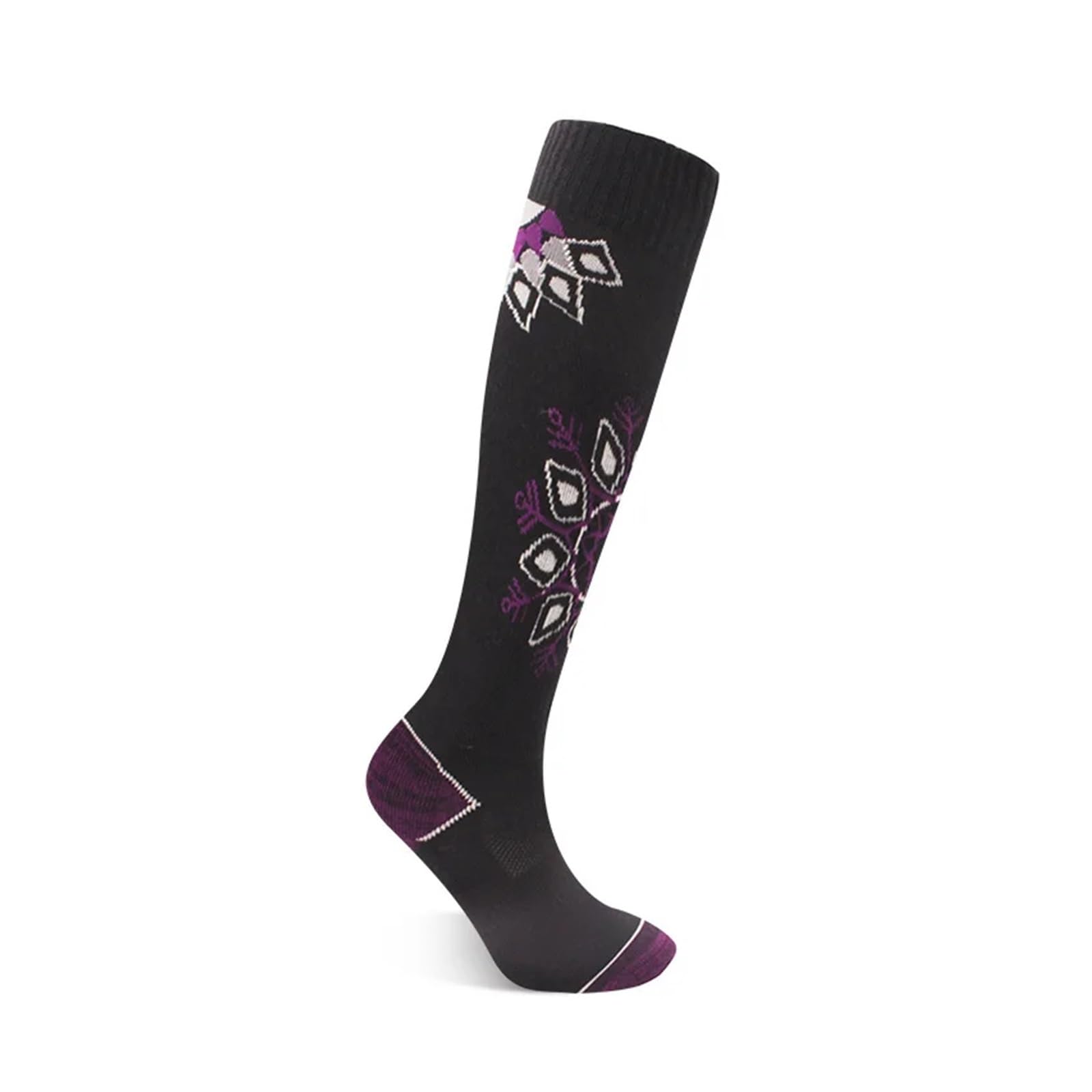 Chaussette de Ski Chaussettes de Ski d'hiver for Femmes, Sports de Plein air, Cyclisme, Alpinisme, Snowboard, Hommes et Enfants, Bas Chauds imperméables(Royal Blue,M - Man)