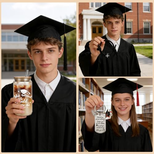 DHQH Graduation Gift Set: Glass Cup & Bracelet - 29% Off - Image 5