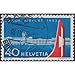 Produktbild Goldhahn Schweiz Nr. 585 gestempelt "Flughafen Zürich-Klothen1953" Briefmarken für Sammler