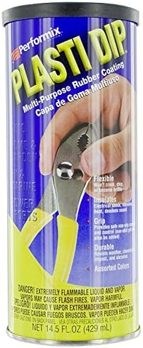 Performix 11603-6 Synthetic Plasti-Dip Rubber Coating, 14.5 oz Can, Black