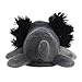 Aurora® Adorable Shoulderkins™ Ebon Black Axolotl™ Stuffed Animal - Fun Buddy That Can Go Everywhere with You - Perfect for Kids 3+ Years and Costumes - 6.5 Inches