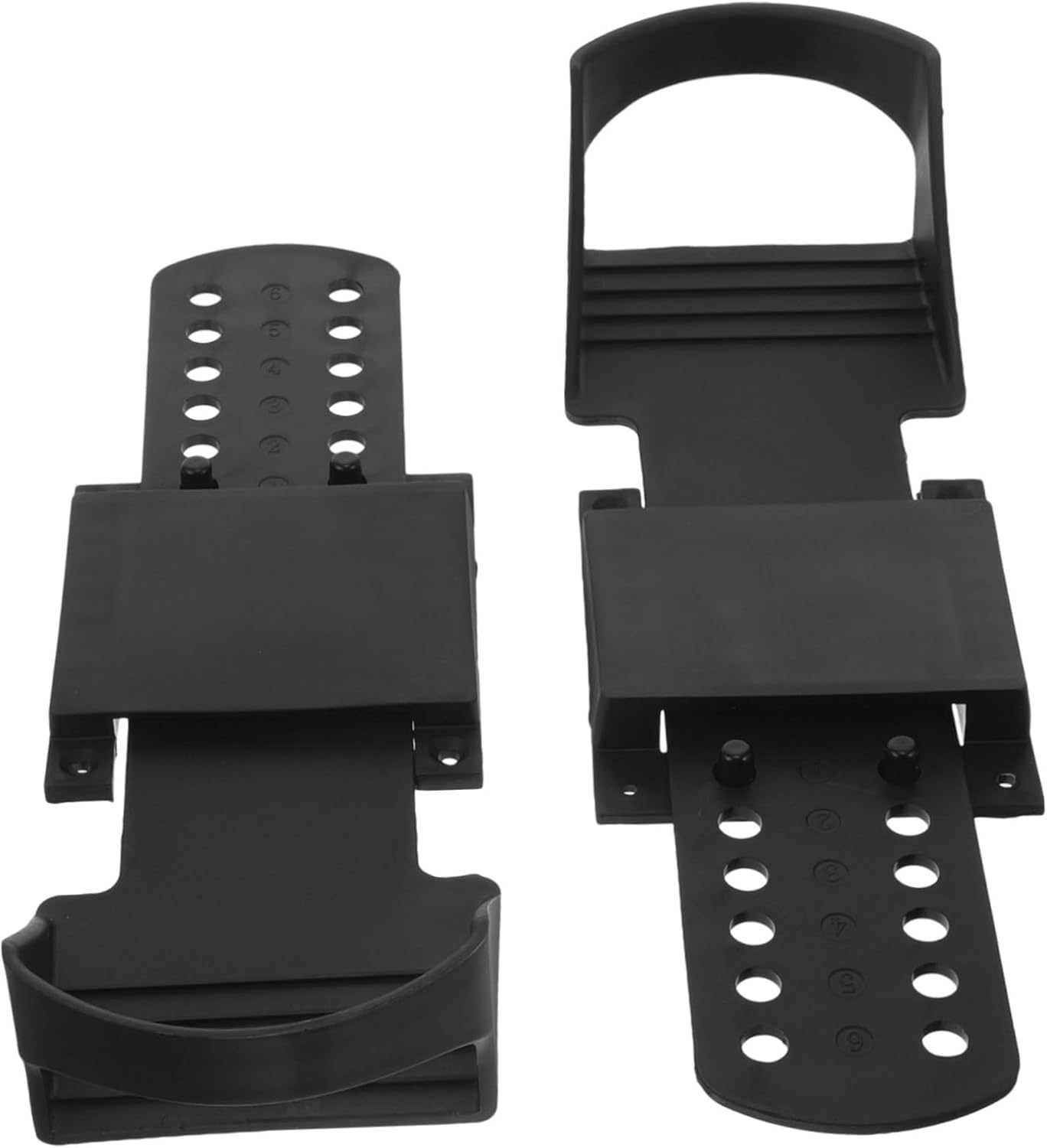 Luxshiny Skid Foot Pedals for Indoor Rowing Machine Exercise Rowing Machine Accessory for Home Fitness Stable and Easy to Use