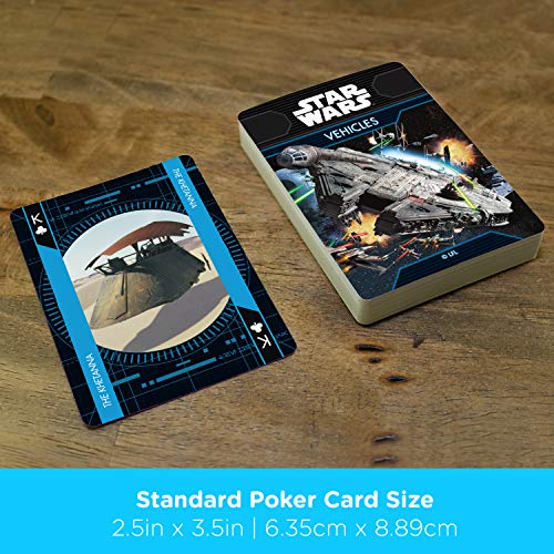 Naipes Star Wars Vehículos Póker Tamaño Oficial miniatura 5