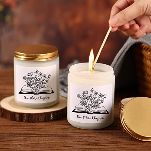 Book Lovers Gifts For Women / Men, Book Accessories For Reading Lovers, Librarian Gifts, Bookish Gifts, Funny Gifts For Teachers, Writers, Readers, Book Nerd, Bookworms - Lavender Scented Candles #TOP2