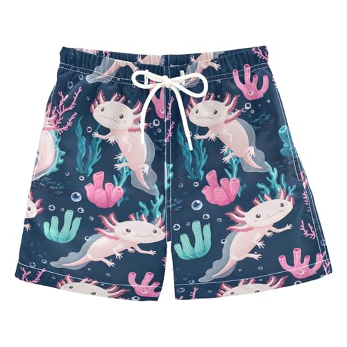 CHIFIGNO Boy Swim Trunks Toddler Boy Swimwear Toddler Bathing Suit Beach Swim Shorts Quick Dry Summer Board Shorts