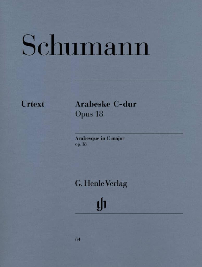 Arabesque C major op. 18 - piano - (HN 84): Instrumentation: Piano solo