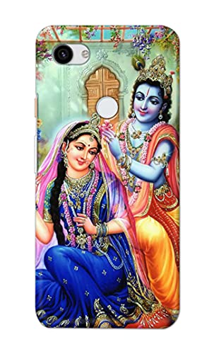 Image of Printed Hard Back Cover Case for Google Pixel 3A Back Cover (Radha Krishna) -1803
