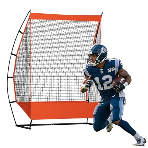 MR Football Kicking Net with Carrying Case, Multi-Skill Football Net for Pass, Punt, Kick and Snap...