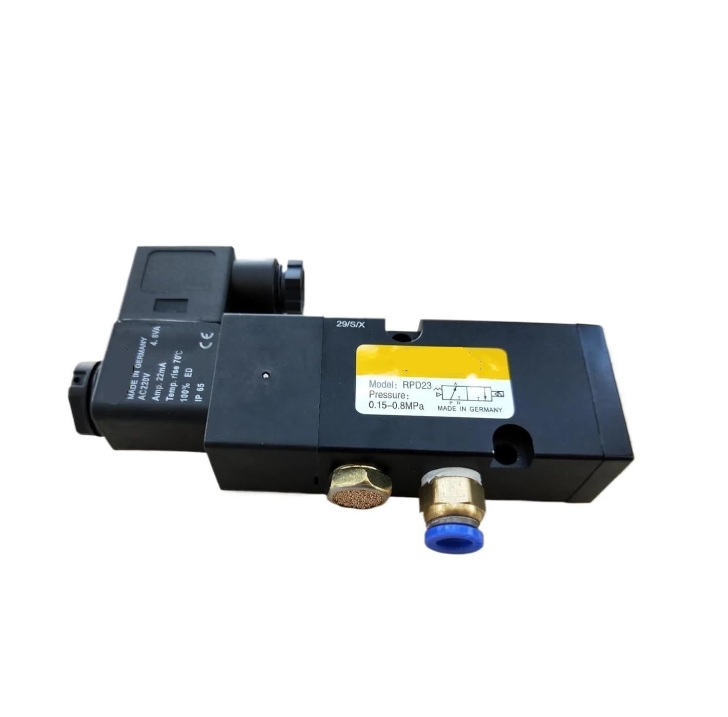 Pneumatic Solenoid Valve - Reliable Gases Control Valve for Industrial Applications(RPD23 DC24V)