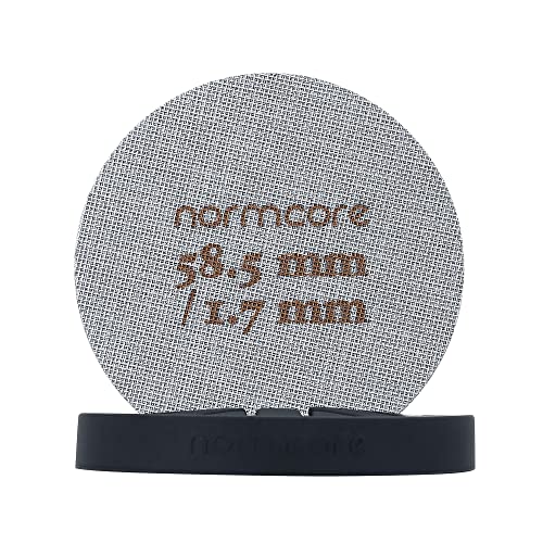 Normcore Puck Screen Stand - Silicone Puck Screen Holder - Compatible With 58.5Mm 53.3Mm 51Mm Reusable Coffee Filters And Espresso Machine Portafilter Basket - Black #TOP1