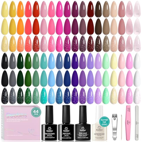 beetles Gel Polish Vivid Seasons, Fall Gel Nail Polish Set, 36 Co...
