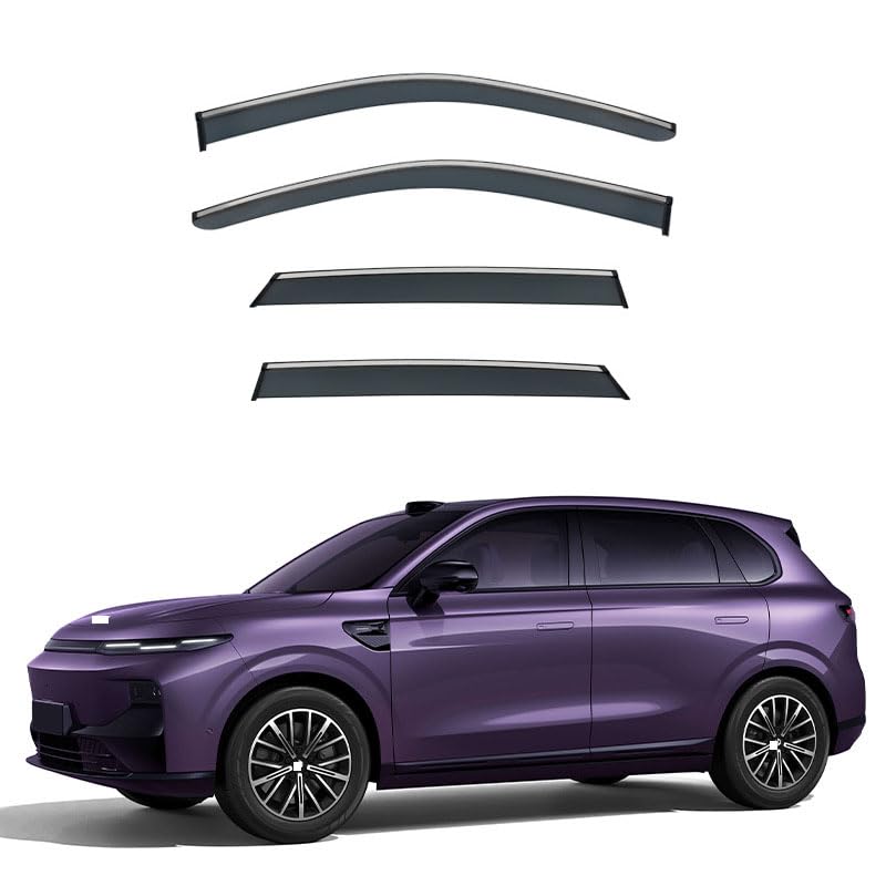 Déflecteurs de vent de voiture Leapmotor B10 2024+ pour voyager au frais sans climatisation