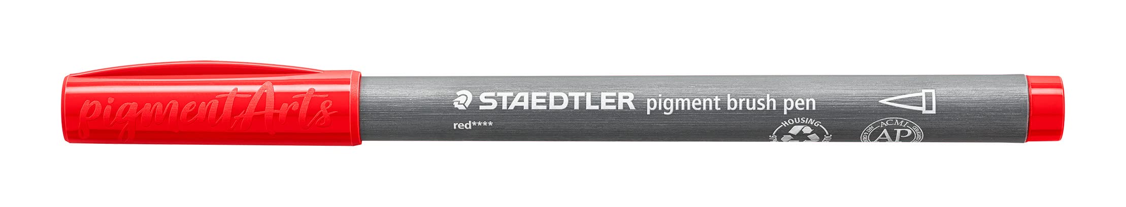 STAEDTLER Brush Pen Pigment Arts: Set 10 Penne A Pennello Con Inchiostro Multi Ink, Impermeabile E Asciugatura Rapida - 3