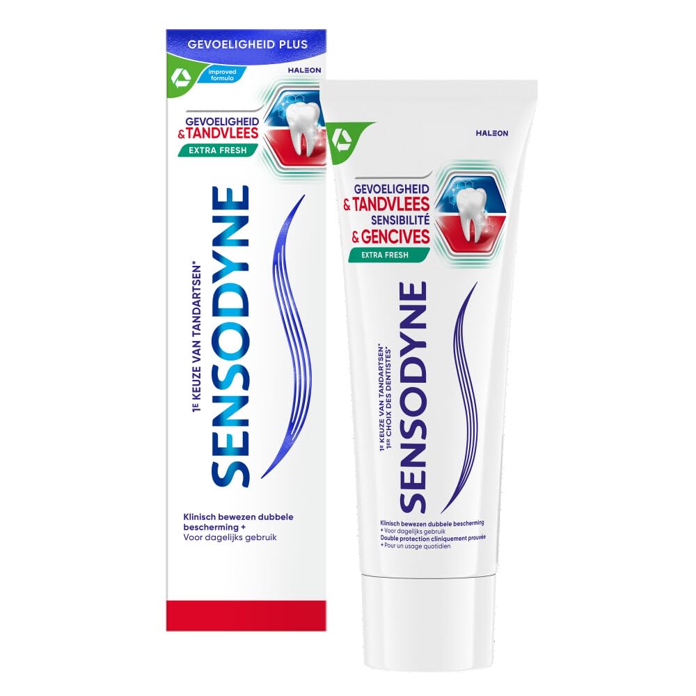 Sensodyne Pasta do zębów dla wrażliwych zębów i dziąseł – Extra Fresh – 75 ml