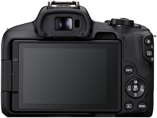 Miniatura 4 de Canon Cámara sin espejo EOS R50 con lentes de 0.709-1.772 in y 2.165-8.268 in  Negro con bolsa para cámara 200ES