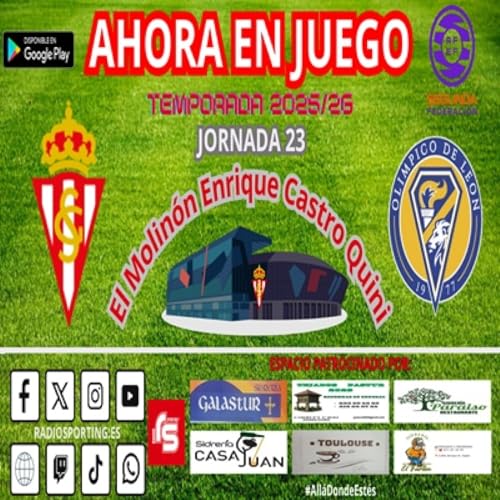 AHORA EN JUEGO Jornada 23 #lSegundaRFEF #RealSportingOl&iacute;mpicoLe&oacute;n