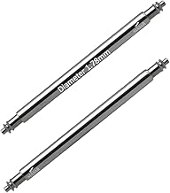 masar Premium Ø 1,78mm à 2,5mm – Barres à Ressort – Fixation pour Bracelet de Montre - (Espacement 6mm à 44mm) – Acier Inoxydable 316L - Montres Classiques ou Connectées