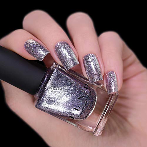 Image of ILNP Echo - Platinum Silver Holographic Ultra Metallic Nail Polish